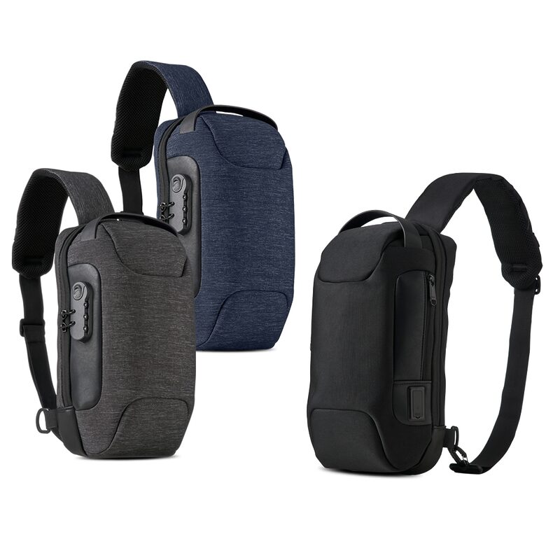 Mochila de Ombro USB Anti-Furto-2623 - Image 7