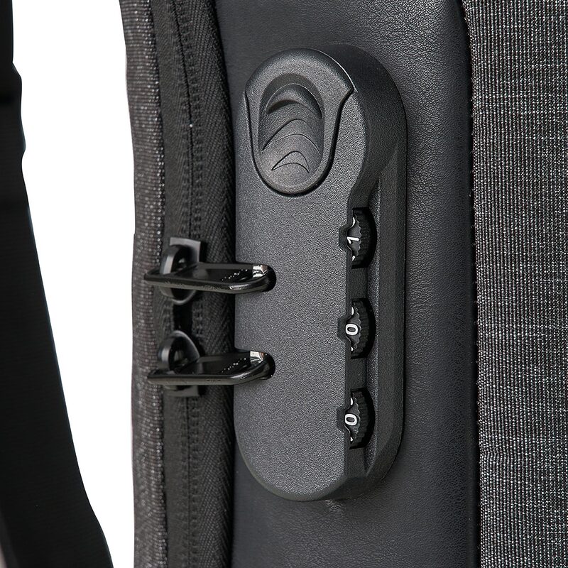 Mochila de Ombro USB Anti-Furto-2623 - Image 3