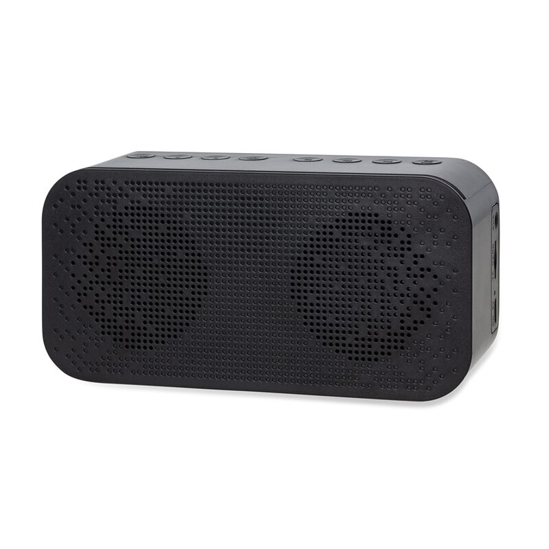 Caixa de Som Multimídia com Relógio e Suporte para Celular-4469 - Image 4