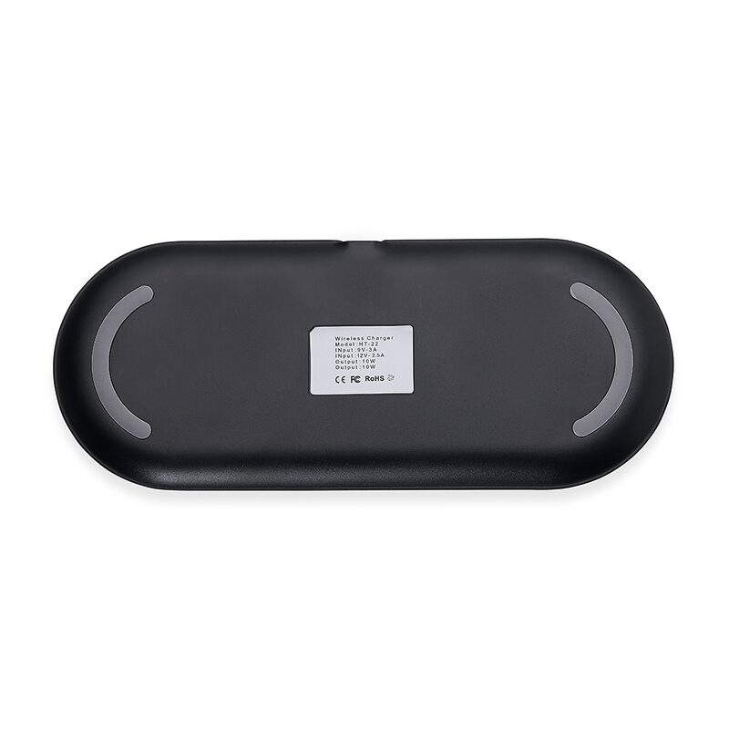 Carregador Dual Indução para Celulares e Iwatch-4855 - Image 4