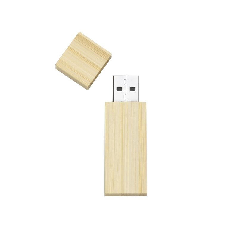 Pen Drive Bambu com Estojo-4788 - Image 2