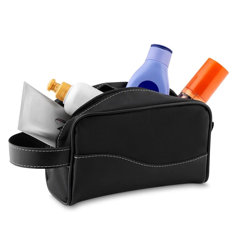 Necessaire de Couro Sintético e Nylon-5105 - Image 3