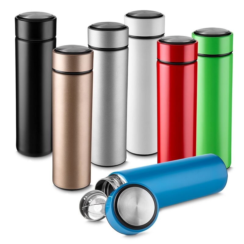Garrafa Térmica Metálica 450 ml com Infusor-4365 - Image 2