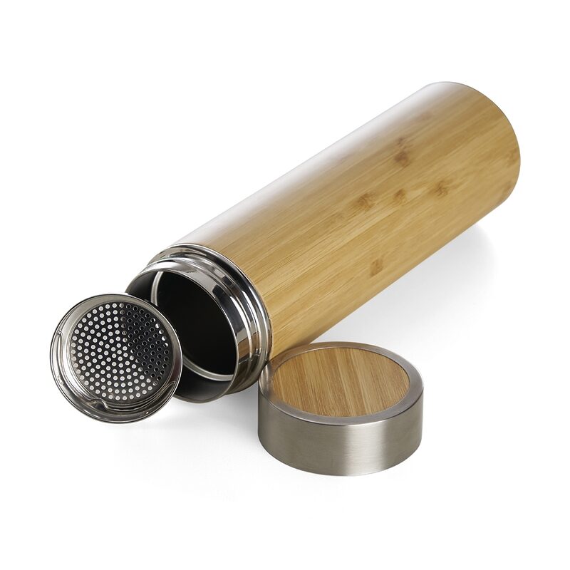 Garrafa Térmica Bambu 500ml com Infusor-4309 - Image 3
